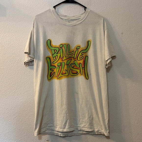 Billie Eilish Graffiti Graphic Tee - Picture 1 of 4